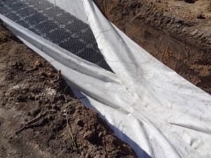 5.5-PH 6 Fermeture du geotextile  sur les caissons